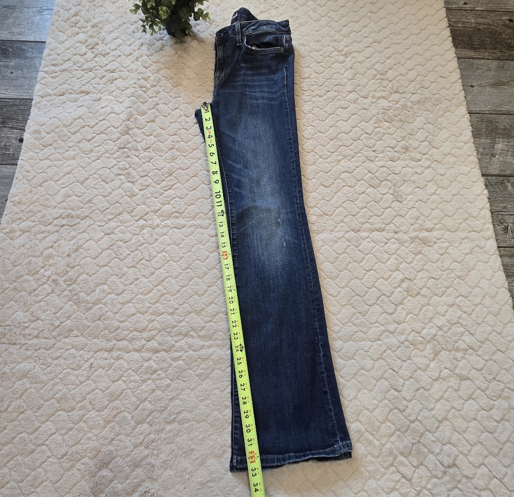 Tommy Hilfiger Flare Whiskered and Faded Jeans, Size 10 - Picture 6 of 7